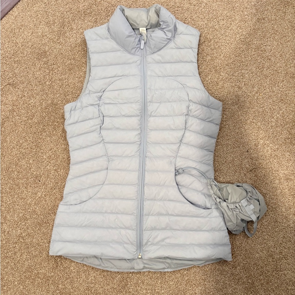 ❗️SOLD❗️Lululemon Athletica Light Blue Puffer Vest